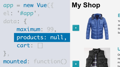 Vue.js Essential Training image