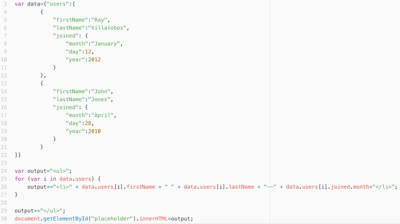 A JSON Tutorial. Getting started with JSON using JavaScript and jQuery image